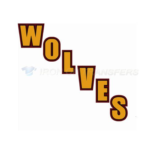 Chicago Wolves Iron-on Stickers (Heat Transfers)NO.9001